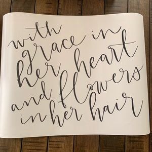 "With Grace in her Heart" 16x20 Print